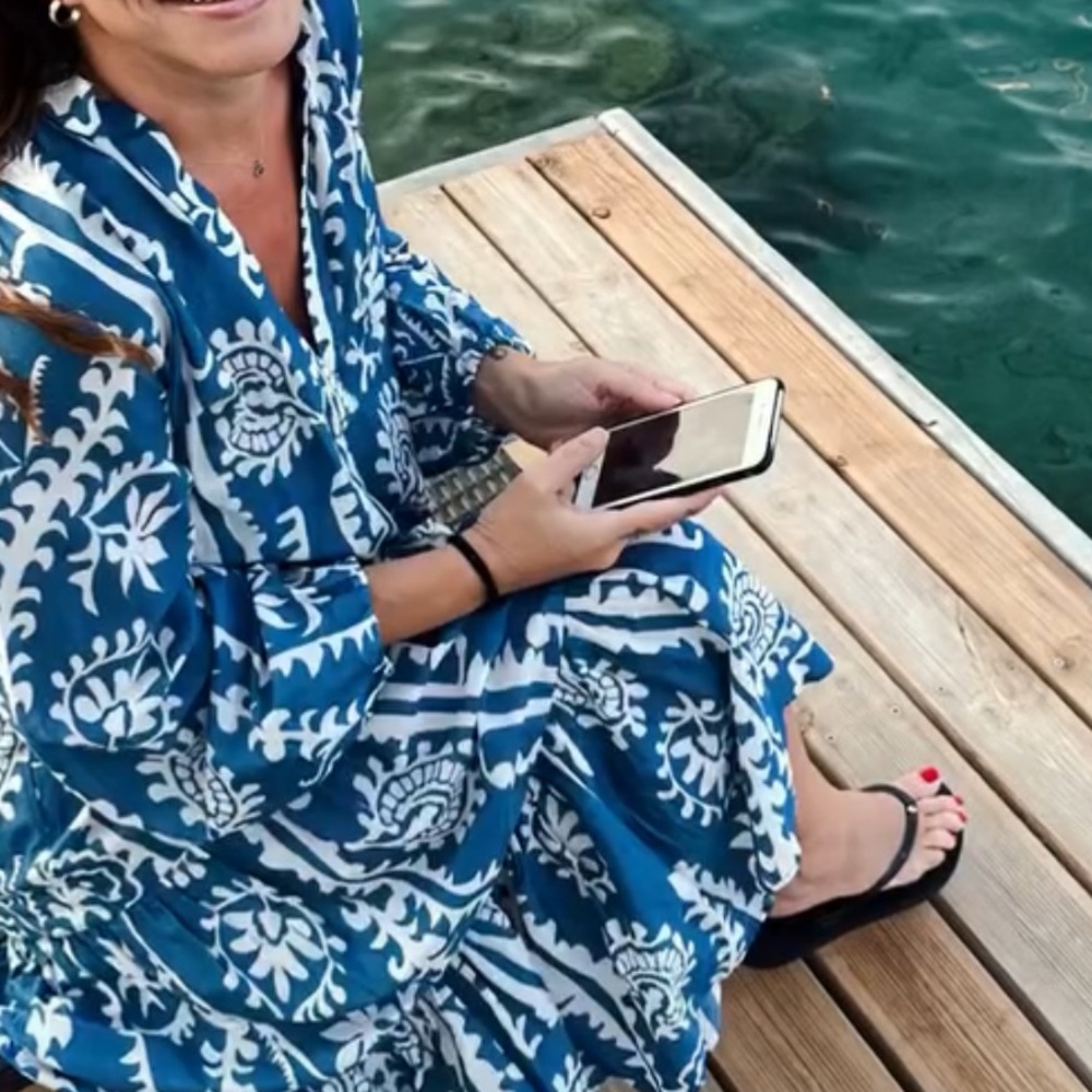 ZARA Printed Midi Dress - Picture 4 of 10